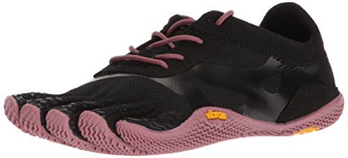 Vibram Women's KSO EVO Black/Rose Cross Trainer, 7.5-8 M B EU (39 EU/7.5-8 US)