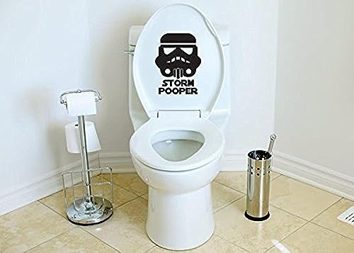 Remarkable Walls Star Wars Inspired Parody Storm Pooper Vinyl Decal