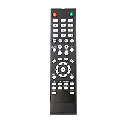 ZdalaMit Replacement TV Remote Control fit for Element TV ELEFW408 ELEFW328 ELEFW605 ELEFW606 ELEFW601 ELEFW231 ELEFW40C ELEFW605 ELEFW504A