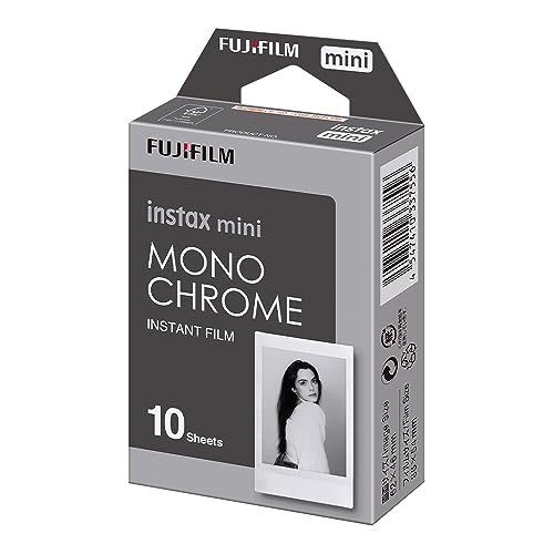 FUJIFILM Instax Mini Monochrome Film - 10 Exposures