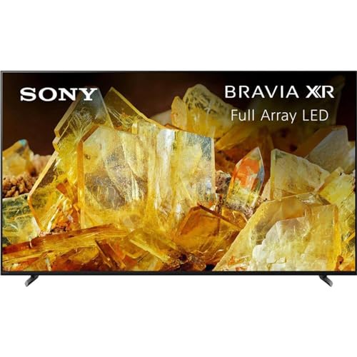 Sony 65 Inch 4K Ultra HD TV X90L Series: BRAVIA XR Full Array LED Smart Google TV with Dolby Vision HDR and Exclusive Features for The Playstation 5 XR65X90L- Latest Model,Black