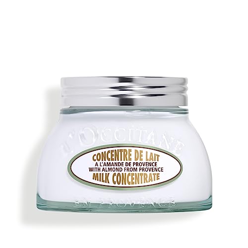 L'OCCITANE Almond Milk Concentrate: 48 Hour Hydration*, Smooth, Visibly Firm Skin, Delicious Scent, With Almond Oil, Soften Skin, Moisturizer.
