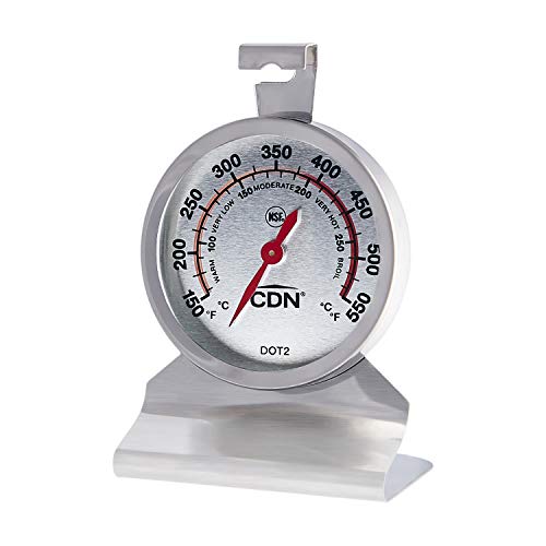 CDN 09502000954 ProAccurate Oven Thermometer, 1 EA, Silver