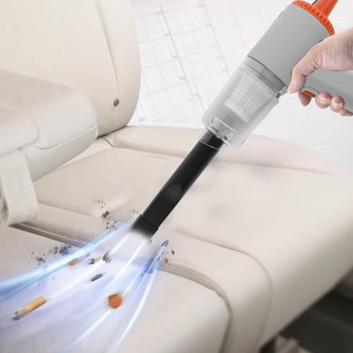 Car Vacuum 120W Powerful Handheld Vacuum Wireless Rechargeable Portable Mini Vacuum Cleaner Car Accessories for Men, Women,Car,Desktop Home Cleaning Online Shopping Warehouse Clearance