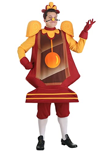 Be Our Guest in Style: Disney's Beauty and the Beast Cogsworth Costume for Adults