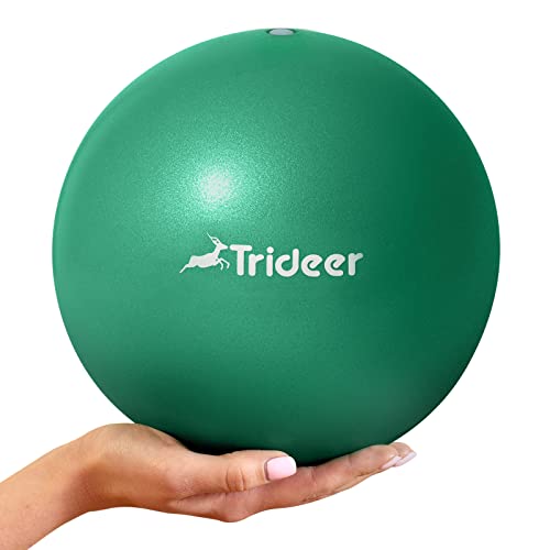 Trideer Exercise Balls Physical Therapy, 9 Inch Pilates Ball Between Knees for Physical Therapy, Mini Exercise Ball - Yoga Ball, Small Workout Balls for Core Strength and Back Support