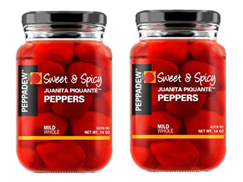 Peppadew Piquant Mild - Sweet & Spicy Peppers 400g - Pack 2