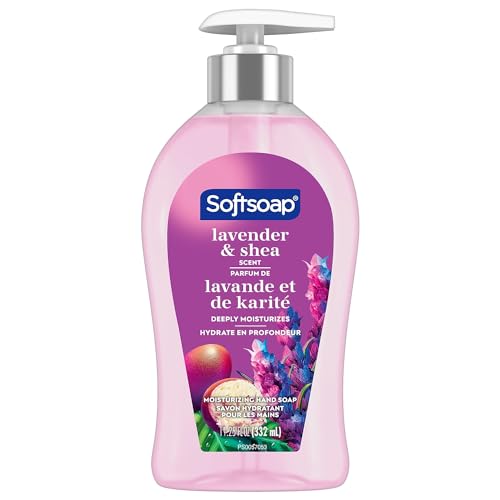 Softsoap Deeply Moisturizing Liquid Hand Soap, Shea Butter, Lavender, 11.25 Fl Oz