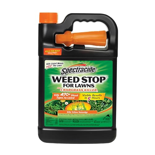 Spectracide Weed Stop For Lawns Plus Crabgrass Killer, Ready-to-Use, 1 gallon