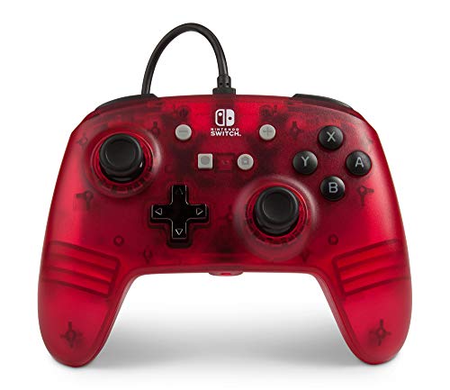 A Power Enhanced Wired Controller For Nintendo Switch - Red Frost (Nintendo Switch)