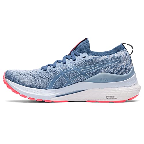 ASICS Women's Gel-Kayano 28 Mesh Knit Running Shoes, 8, Mist/Soft Sky