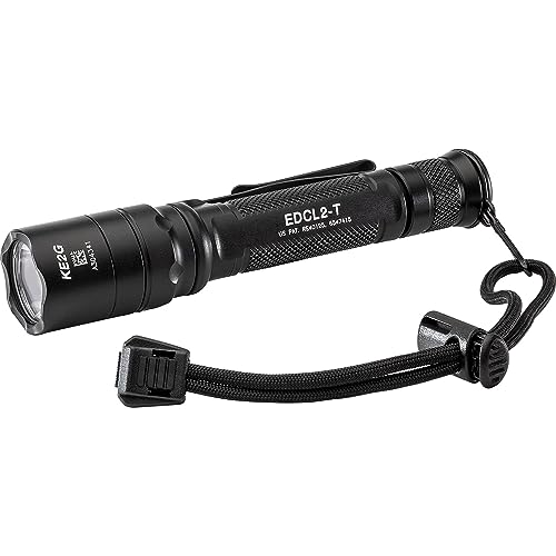 SureFire EDCL2-T Handhelds/Everyday Carry Light, Black, 1,200 Lumen, Pack of 1