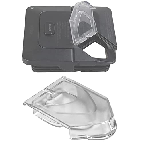 Pour Spout Cover Replacement for Ninja Blender Lid, Replacement Spout Cover for Ninja Blender 72 oz Square Pitcher, Suitable for NJ600-NJ602 and BL500-BL781, Clear