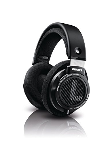 Philips Audio SHP9500 HiFi Precision Stereo Over-Ear Headphones (Black)