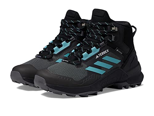 adidas Terrex Swift R3 Mid Gore-TEX Hiking Shoes Women's, Black, Size 8