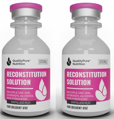 2 Pack of (30 mL) Quality Pure Reconstitution Solution