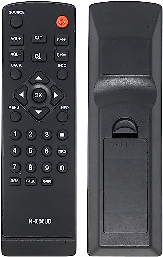 Nh000ud Nh001ud Remote Control Replacement for Sylvania and Emerson TVs