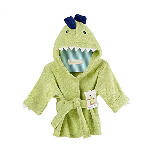 Baby Aspen 'Splash-a-Saurus Dinosaur Hooded Towel Robe, 0-9 Months