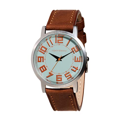 TOKYOBAY Large Track West Brown | Unisex Watch