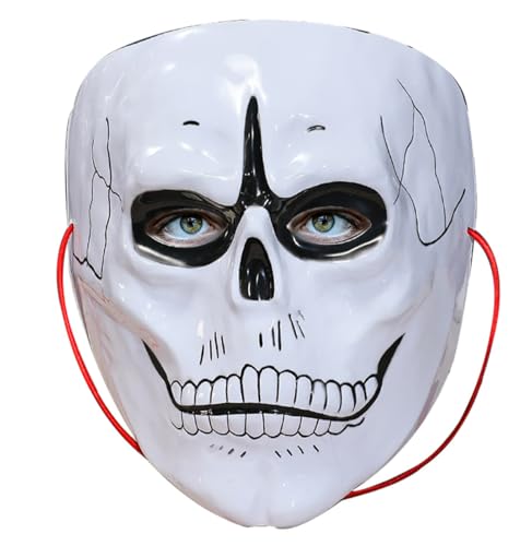 ACBAGI Bond Skull Masquerade Mask PVC Spectre Skeleton Halloween Party Costume Props