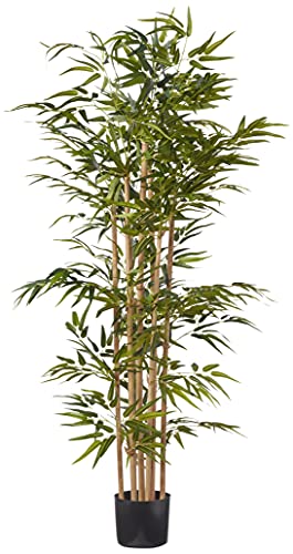 Nearly Natural 5253 Bamboo Silk Tree, 64-Inch, Green