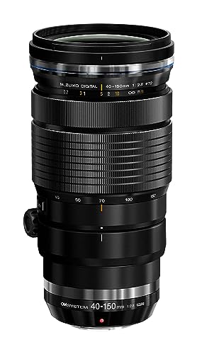 OM SYSTEM M.Zuiko Digital ED 40-150mm F2.8 PRO for Micro Four Thirds System Camera, Light Weight Powerful Zoom, Weather Sealed Design, MF Clutch, Compatible with Teleconverter