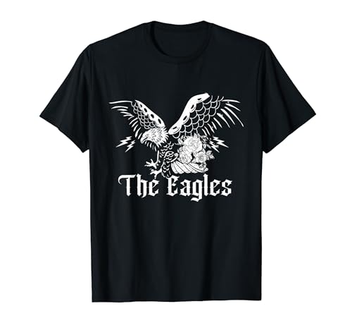 The Eagles Flying Birds Inspirational Music Rock Est.1971s T-Shirt