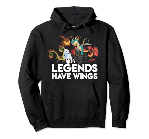 How To Train Your Dragons 3 Hidden World Legends Have Wings Pullover Hoodie