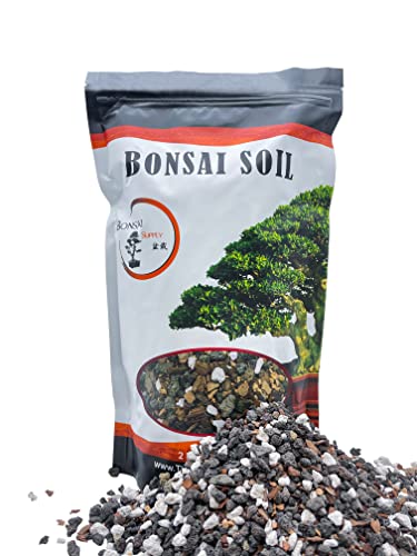 Bonsai Soil by The Bonsai Supply – 2qts. Professional Bonsai Soil Mix | Ready to use| Great for All Bonsai Tree Varieties.