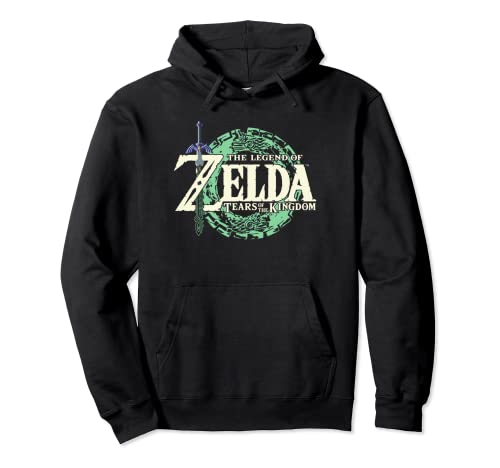 The Legend of Zelda Tears Of The Kingdom Official Logo Pullover Hoodie
