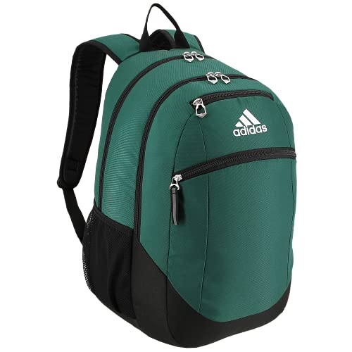 adidas Striker 2 Backpack, Team Dark Green/Black/White, One Size