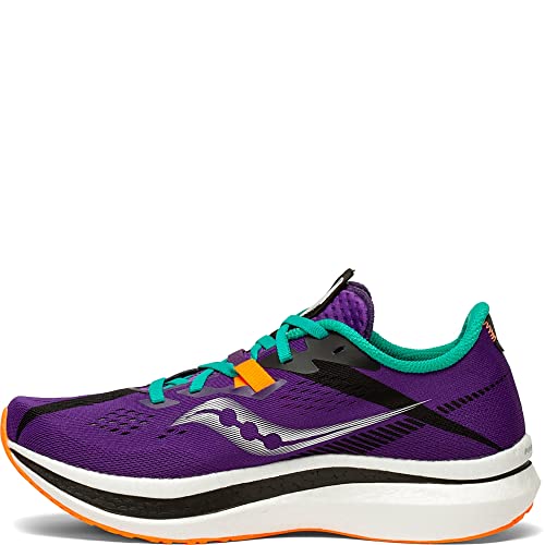 Saucony Women's Endorphin Pro 2 Running Shoe, Concord/Jade, 8.5
