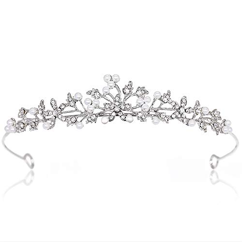 Rhinestone Crystal Tiaras and Crowns Headband For Women Birthday Pageant Wedding Prom Princess Crown (A-006)