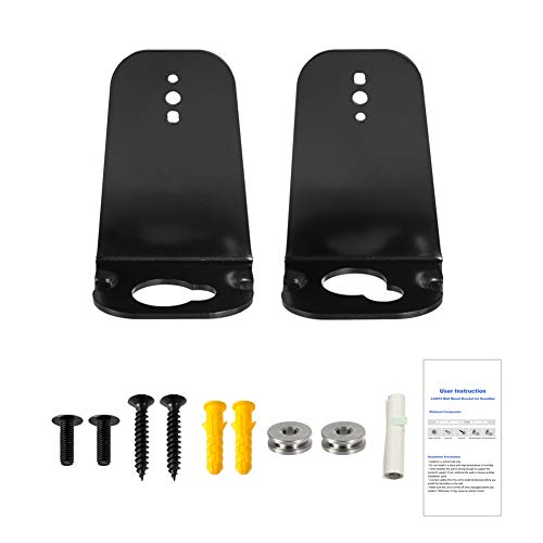 Loyeen Pair Soundbar Wall Mount Bracket for Samsung HW-M360 HW-K550 HW-M550 HW-K650 HW-K430 HW-K335 HW-K651 HW-K450 AH61-04106A Sound bar Speaker Come with Mounting Screws Accessories