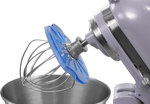 Whisk Wiper PRO for Stand Mixers - Mix Without The Mess - The Ultimate Stand Mixer Accessory - Compatible With KitchenAid Stand Mixers (For Tilt-Head Mixers, Classic Blue)