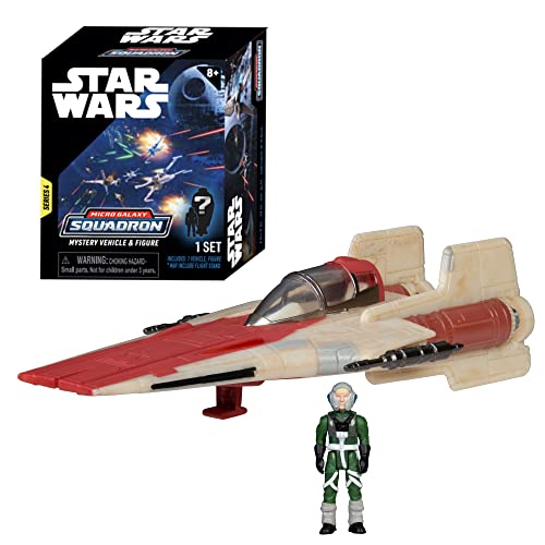 STAR WARS Micro Galaxy Squadron A-Wing Mystery Bundle - 3-Inch Light Armor Class Vehicle and Scout Class Vehicle with Micro Figure Accessories - Amazon Exclusive