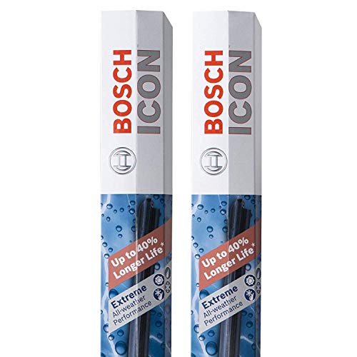 BOSCH 26A20A ICON Beam Wiper Blades - Driver and Passenger Side - Set of 2 Blades (26A & 20A)