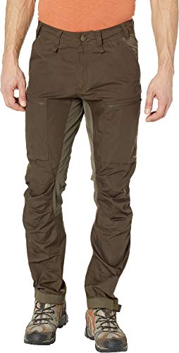 Fjallraven Abisko Lite Trekking Trouser - Men's Dark Olive/Dark Olive 48 Regular