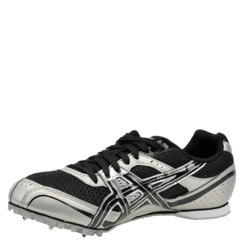 ASICS Men's Hyper MD Track And Field Shoe,Black/Onyx/Silver,10.5 M