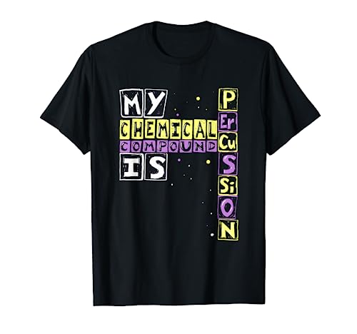 Funny Percussion Gift for Drummer and Percussionist T-Shirt