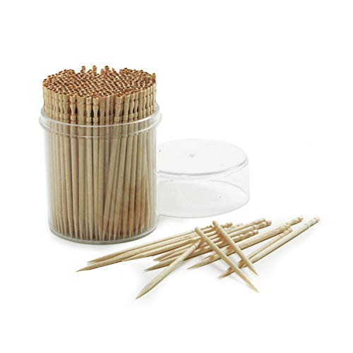 Norpro Ornate Wood Toothpicks, 360 pieces
