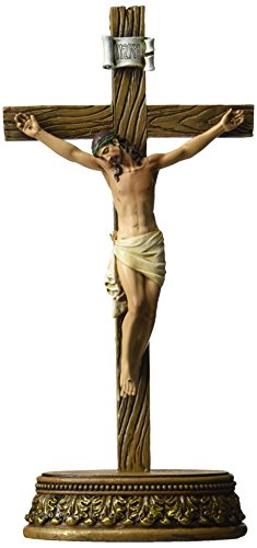 Joseph's Studio by Roman, Cross and Crucifix Collection, 8.5'H 2 PC SET CRUCIFIX, Home Décor, Devout Gift, Prayerful Inspiration (2x6x8)