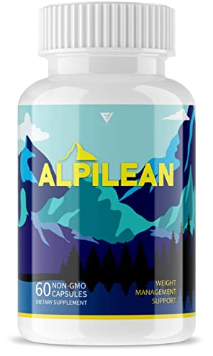 Alpilean Max Weight Loss Capsules Supplement, Alpilean Ice Hack Support, Alpilene Himalayan Dietary Supplement, Alpilean Official Vitamin Reviews Formula (60 Capsules)
