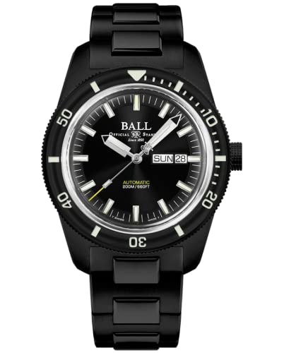 Ball Watches Ball DM3208B-S4-BK Engineer II Skindiver Heritage Black Dial Automatic Limited Edition Watch