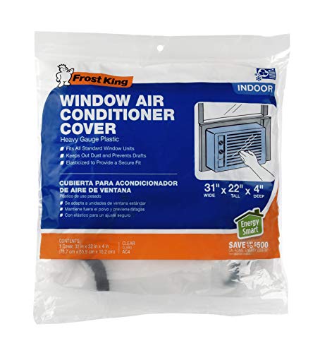 Frost King Inside Window Air Conditioner Cover, 1, Silver