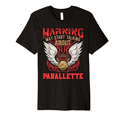 Parallette Funny Workout Humor Gym Fitness Health Premium T-Shirt