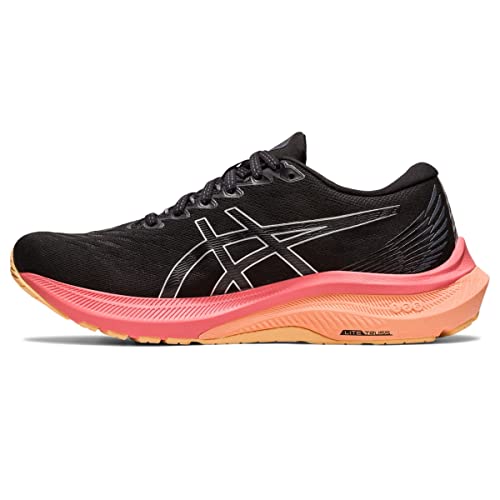 ASICS Women's GT-2000 11 Running Shoes, 8.5, Black/Pure Silver