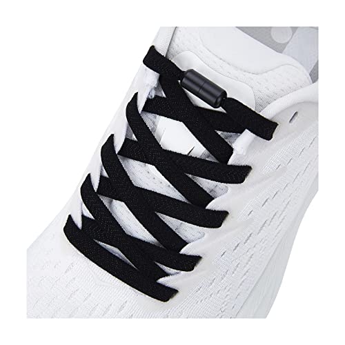 anan520 Elastic Shoe Laces - Elastic No Tie Shoelaces for Adults & Kids Shoes Black