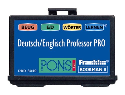 Franklin DBD-3040 German-English Bookman II Card