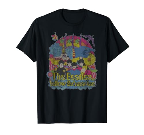 The Beatles - Yellow Submarine Bursting Beatles T-Shirt